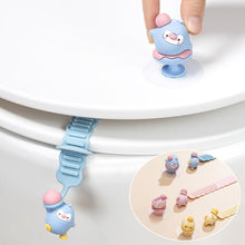 Load image into Gallery viewer, Cartoon Toilet Lid Opener Anti-Dirt Toilet Ring Handle Lifting Device Cute Lid Lifter Creative Bathroom Accessories