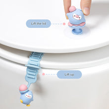 Load image into Gallery viewer, Cartoon Toilet Lid Opener Anti-Dirt Toilet Ring Handle Lifting Device Cute Lid Lifter Creative Bathroom Accessories