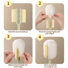 Load image into Gallery viewer, Five-In-One Home Use Multi-Functional Cup Brush Water Cup Insulated Thermal Cup Brush Milk Bottle Cleaning Brush Steel Wire Ball