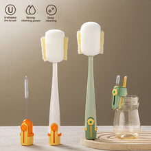 Load image into Gallery viewer, Five-In-One Home Use Multi-Functional Cup Brush Water Cup Insulated Thermal Cup Brush Milk Bottle Cleaning Brush Steel Wire Ball