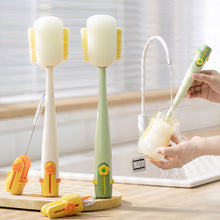 Load image into Gallery viewer, Five-In-One Home Use Multi-Functional Cup Brush Water Cup Insulated Thermal Cup Brush Milk Bottle Cleaning Brush Steel Wire Ball