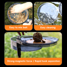 Load image into Gallery viewer, Large-Capacity Multi-Layer Strong Magnetic Bait Tray Durable Quick Hook Separator Bait Mixing Bowl Fishing Accessory