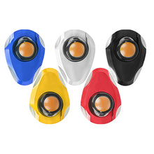 Load image into Gallery viewer, 2Pcs Motorcycle Dual Light Signal Light Eagle Eye Turn Signal Daytime Running Lamp Fog Lamp Angel Light Accessories with Aluminium Alloy Base
