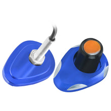 Load image into Gallery viewer, 2Pcs Motorcycle Dual Light Signal Light Eagle Eye Turn Signal Daytime Running Lamp Fog Lamp Angel Light Accessories with Aluminium Alloy Base