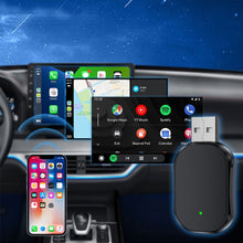 Load image into Gallery viewer, 2in1 Wireless Carplay Adapter Android Auto Smart Box Dongle Bluetooth WiFi Fast Connect Plug And Play
