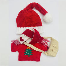 Load image into Gallery viewer, Christmas Clothes Only for LaLafanfan Duck Doll Clothes Duck Plush Series Baby Clothes Accessories Small Yellow Duck Doll Clothes