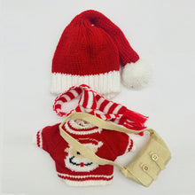 Load image into Gallery viewer, Christmas Clothes Only for LaLafanfan Duck Doll Clothes Duck Plush Series Baby Clothes Accessories Small Yellow Duck Doll Clothes