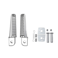 Load image into Gallery viewer, 2Pcs Motorcycle Rear Footrests Foot Pegs Rear Aluminum Pedals For Honda 150 CB190R Accessories