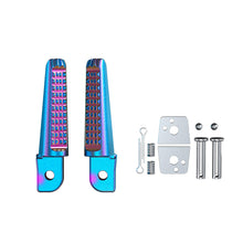 Load image into Gallery viewer, 2Pcs Motorcycle Rear Footrests Foot Pegs Rear Aluminum Pedals For Honda 150 CB190R Accessories