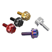 Load image into Gallery viewer, 2Pcs M6 Motorcycle Windscreen Windshield Bolts Kit Fixed Decorative Screw Cowling Windscreen Screws for NMX155 CC110