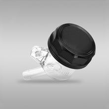 Load image into Gallery viewer, Motorcycle Brake Master Cylinder Brake Fluid Reservoir Transparent Brake Oil Tank Upper Pump Oil Cup with Aluminium Alloy Cap
