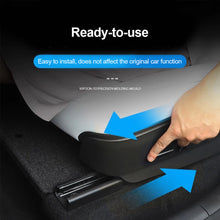 Load image into Gallery viewer, Suede Car Under Seat Storage Box Driver & Passenger Seat Accessories for Tesla Model Y 2017-2024