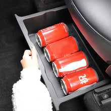 Load image into Gallery viewer, Car Under Seat Storage TPE Box Center Console Organizer Bins Front Backseat Bag Trash Tray Accessories For Tesla Model Y 2017-2024