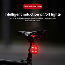 Load image into Gallery viewer, Bicycle Headlights Taillights Night Riding Equipment Waterproof High-Lighted USB Charging Warning Light Bicycle Accessories