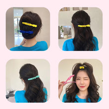 Load image into Gallery viewer, 6pcs Colorful Alligator Hair Clips Clamps Hairdressing Professional Salon Hair Grip Crocodile Hairpins Hair Barber Accessories