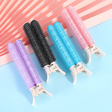 Load image into Gallery viewer, Natural Hair Root Fluffy Clips Curly Hair Rollers and Culers Bangs Hair Styling Clip Hairs Lazy Accessories Black