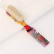 Load image into Gallery viewer, Oil Head Brush Hair Styling Horsehair Straight Hair Brush Hair Salon Cleaning Broken Hair Brush Men's Beard Comb