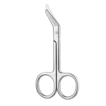 Load image into Gallery viewer, Stainless Steel Gauze Scissors Portable Household Bandage Accessories Scissors Outdoor First Aid Kit Elbow Scissors