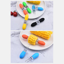 Load image into Gallery viewer, Stainless Steel Corn Needle Corn Fork Corn Insertion Barbecue Fork BBQ Creative Kitchen Tool