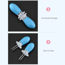 Load image into Gallery viewer, Stainless Steel Corn Needle Corn Fork Corn Insertion Barbecue Fork BBQ Creative Kitchen Tool