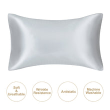 Load image into Gallery viewer, Satin Pillowcase for Hair and Skin Silky & Soft Pillow Covers Similar to Silk Pillow Cases Pillow Cases Standard Queen Size