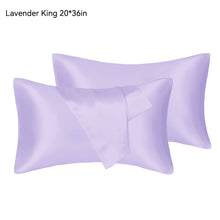 Load image into Gallery viewer, Satin Pillowcase for Hair and Skin Silky & Soft Pillow Covers Similar to Silk Pillow Cases Pillow Cases Standard Queen Size