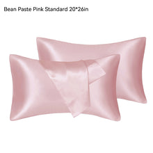 Load image into Gallery viewer, Satin Pillowcase for Hair and Skin Silky & Soft Pillow Covers Similar to Silk Pillow Cases Pillow Cases Standard Queen Size