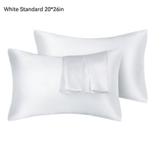 Load image into Gallery viewer, Satin Pillowcase for Hair and Skin Silky & Soft Pillow Covers Similar to Silk Pillow Cases Pillow Cases Standard Queen Size