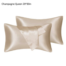 Load image into Gallery viewer, Satin Pillowcase for Hair and Skin Silky & Soft Pillow Covers Similar to Silk Pillow Cases Pillow Cases Standard Queen Size