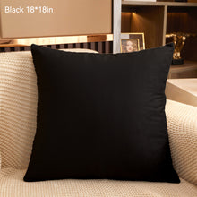 Load image into Gallery viewer, 2Pcs/set Pillowcase Soft Solid Color Pillow Cover Throw Pillow Covers Square Cushion Cover for Sofa Bedroom Car