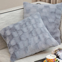 Load image into Gallery viewer, 2Pcs/set Pillowcase Soft Solid Color Pillow Cover Throw Pillow Covers Square Cushion Cover for Sofa Bedroom Car