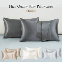 Load image into Gallery viewer, Satin Pillowcase for Hair and Skin Silky & Soft Pillow Covers Similar to Silk Pillow Cases Pillow Cases Queen Size