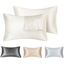Load image into Gallery viewer, Satin Pillowcase for Hair and Skin Silky & Soft Pillow Covers Similar to Silk Pillow Cases Pillow Cases Queen Size