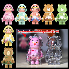 Load image into Gallery viewer, 1PC Protective Acrylic Storage Case For Molly Plush Dolls Display Bag No Doll Transparent Portable Cable Organizer Box