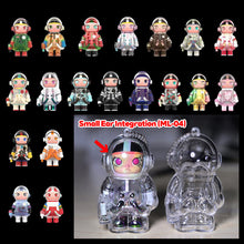 Load image into Gallery viewer, 1PC Protective Acrylic Storage Case For Molly Plush Dolls Display Bag No Doll Transparent Portable Cable Organizer Box