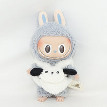 Load image into Gallery viewer, For 17cm Labubu Kawaii Bear Backpack Puppy Backpack Suitable for Labubu2.0 Sit Party Vinyl Blind Box Plush Costume Doll Bag