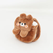 Load image into Gallery viewer, For 17cm Labubu Kawaii Bear Backpack Puppy Backpack Suitable for Labubu2.0 Sit Party Vinyl Blind Box Plush Costume Doll Bag