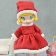 Load image into Gallery viewer, 16cm Doll Dolls Christmas Dress New Baby Clothes Doll Clothes Multicolor Embroider BJD Doll Clothes Master Dog