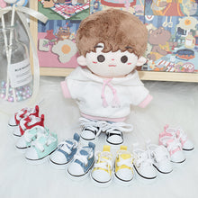 Load image into Gallery viewer, For 15cm Cotton Doll Canvas Shoes Suitable for 15cm Cotton Dolls Shoes Boots Toys Casual Sports Shoes Dolls Accessories DIY Doll Toys