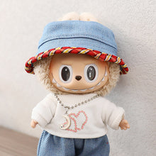 Load image into Gallery viewer, Doll Hat for Dollhouse Miniature for 15-17cm Labubu Color Match Hat Kawaii Cute Doll Accessories Kids Girls Toys
