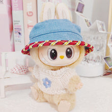 Load image into Gallery viewer, Doll Hat for Dollhouse Miniature for 15-17cm Labubu Color Match Hat Kawaii Cute Doll Accessories Kids Girls Toys