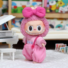 Load image into Gallery viewer, 17cm Mini Plush Doll'S Clothes Outfit Accessories For Korea Kpop Exo Labubu Idol Rose Winter Dress Clothing Gift