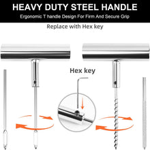 Load image into Gallery viewer, 33Pcs/57Pcs Car Auto Tire Repair Puncture Repair Tools Set Emergency Heavy Duty Tubeless Tire Repair Rivet for Van Motorcycle Bike