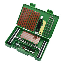 Load image into Gallery viewer, 33Pcs/57Pcs Car Auto Tire Repair Puncture Repair Tools Set Emergency Heavy Duty Tubeless Tire Repair Rivet for Van Motorcycle Bike