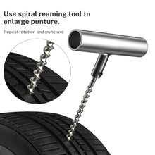 Load image into Gallery viewer, 33Pcs/57Pcs Car Auto Tire Repair Puncture Repair Tools Set Emergency Heavy Duty Tubeless Tire Repair Rivet for Van Motorcycle Bike