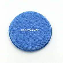 Load image into Gallery viewer, 5" Car Waxing Polish Sponges Detailing Wax Applicator Pads Round Pocket Microfiber Foam Sponges Cleaning Tools