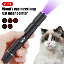 Load image into Gallery viewer, Pet Fungus Detection Waterproof UV Flashlight Cat Moss Tinea Light 365NM UV Black Mirror Skin Ultraviolet Light Wood's Lamp