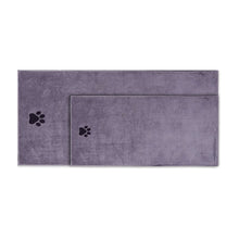 Load image into Gallery viewer, Microfiber Bath Tow Embroidered Super Soft Absorbent Quick Thick Dog Cat Blanet For Dogs Bath Grooming Supplies