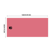 Load image into Gallery viewer, Microfiber Bath Tow Embroidered Super Soft Absorbent Quick Thick Dog Cat Blanet For Dogs Bath Grooming Supplies