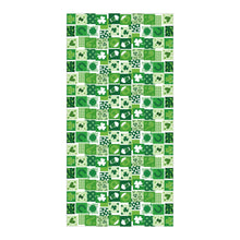 Load image into Gallery viewer, St. Patrick's Day Clover Tablecloth Decorations 2025 Clover Printed Tableclot Rectangle Table Cover St. Patrick's Day Party Decoration